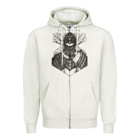 Oatmeal Heather eldenring Zipper Hoodie - linhVisuals