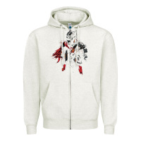 Oatmeal Heather eldenring Zipper Hoodie - linhVisuals