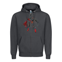 Smoke eldenring Zipper Hoodie - linhVisuals