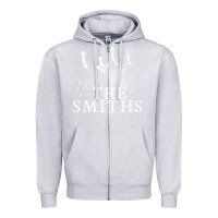 Heather Grey Best THE SMITHS Music Zipper Hoodie - linhVisuals