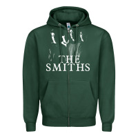 Sports Green Best THE SMITHS Music Zipper Hoodie - linhVisuals