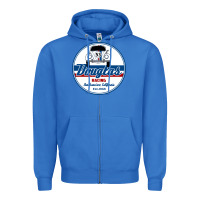 True Royal douglas racing Zipper Hoodie - linhVisuals