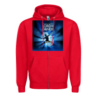 Red lord of the dance Zipper Hoodie - linhVisuals