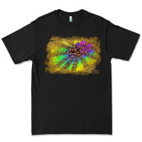 Black colorful glitter leopard background Premium Tee - RanaPortraitStore