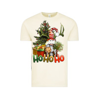 Vintage Arctic Ho Ho Ho Christmas Gnome Vintage Tee - BundleAndBundleShop