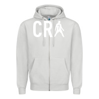 Dove Grey CR7 Zipper Hoodie - linhVisuals