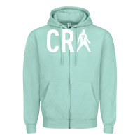 Seafoam CR7 Zipper Hoodie - linhVisuals