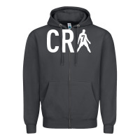 Smoke CR7 Zipper Hoodie - linhVisuals