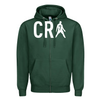 Sports Green CR7 Zipper Hoodie - linhVisuals