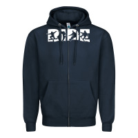 Navy ride snowboard snowboarding Zipper Hoodie - linhVisuals