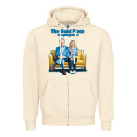 Sandshell the good place Zipper Hoodie - linhVisuals
