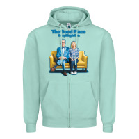 Seafoam the good place Zipper Hoodie - linhVisuals