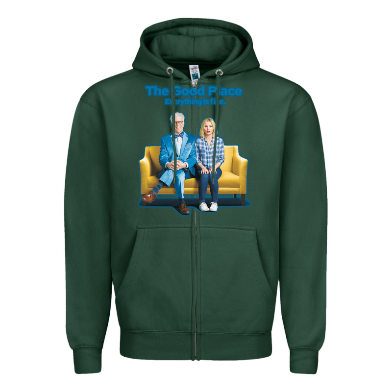 The Good Place Zipper Hoodie by linhVisuals | Teevron