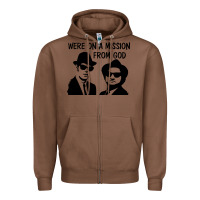 Chestnut Elwood & Jake Zipper Hoodie - linhVisuals