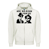 Oatmeal Heather Elwood & Jake Zipper Hoodie - linhVisuals