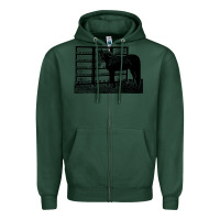 Sports Green beautiful jim key  performing horse Zipper Hoodie - linhVisuals