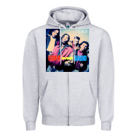 Heather Grey Color Me Badd Zipper Hoodie - linhVisuals