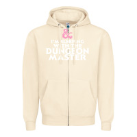 Sandshell I'm sleeping with the dungeon master Zipper Hoodie - linhVisuals