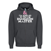 Smoke I'm sleeping with the dungeon master Zipper Hoodie - linhVisuals