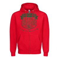 Red bushwood country club Zipper Hoodie - linhVisuals