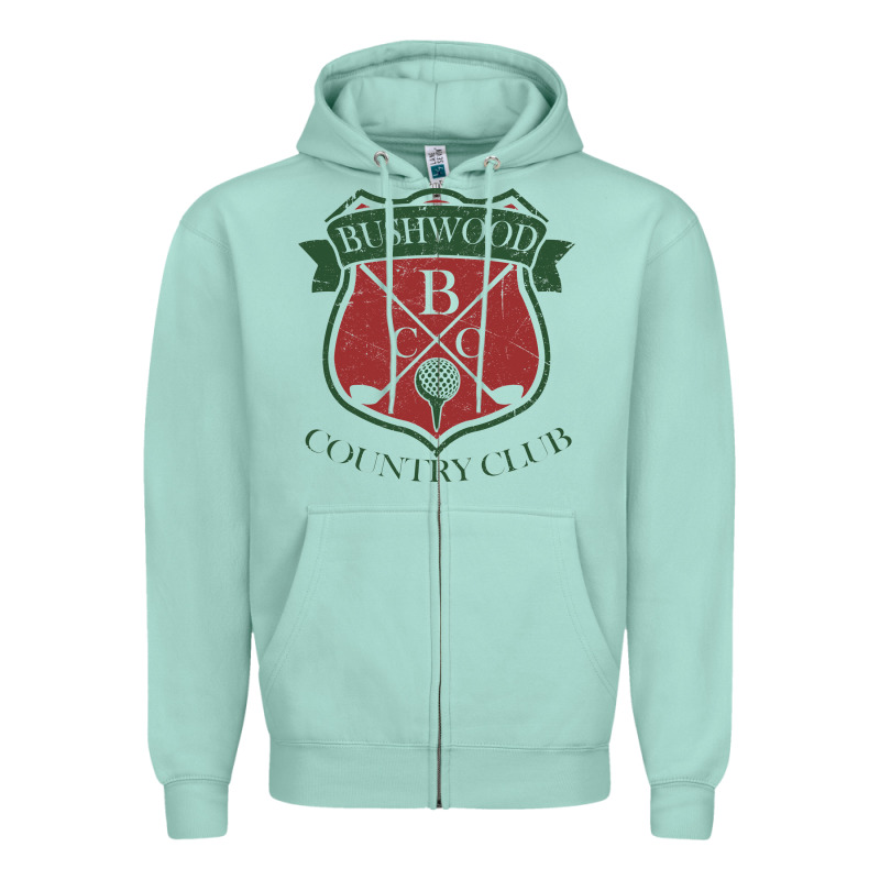 Bushwood Country Club Zipper Hoodie by linhVisuals | Teevron