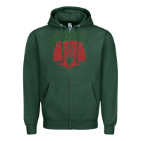 Sports Green bushwood country club Zipper Hoodie - linhVisuals
