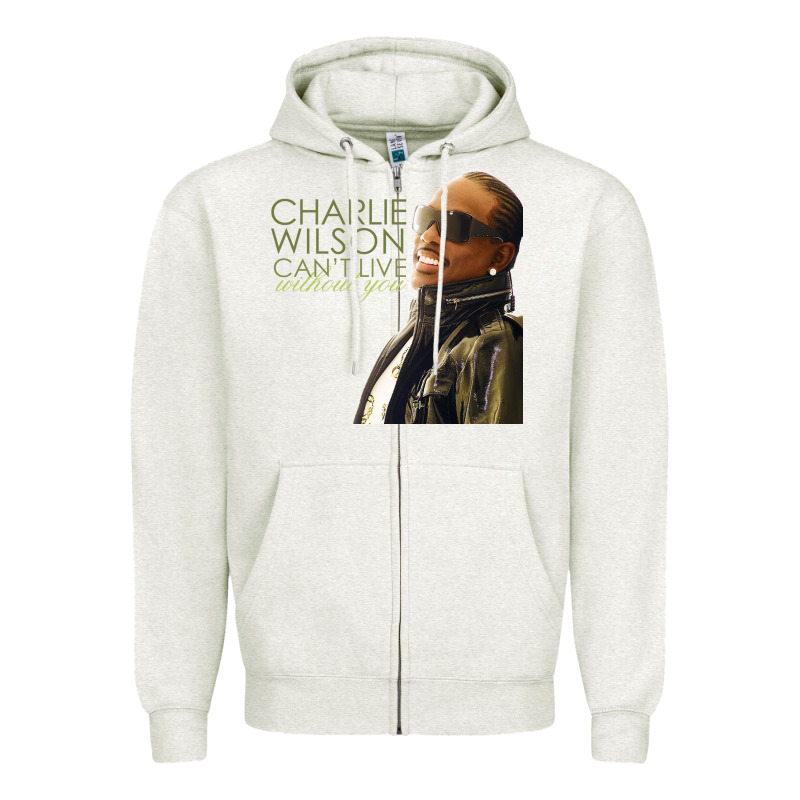 Charlie Wilson Zipper Hoodie by linhVisuals | Teevron