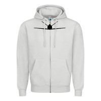 Dove Grey cirrus vision sf50 jet Zipper Hoodie - linhVisuals