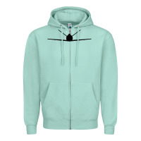 Seafoam cirrus vision sf50 jet Zipper Hoodie - linhVisuals