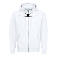 White cirrus vision sf50 jet Zipper Hoodie - linhVisuals