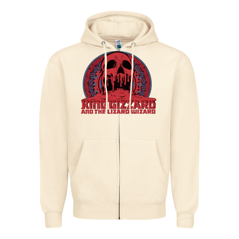 Crumbling Castle   King Gizzard And The Lizard Wizard Zipper Hoodie by linhVisuals | Teevron