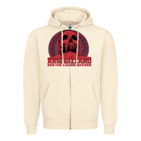 Sandshell crumbling castle   king gizzard and the lizard wizard Zipper Hoodie - linhVisuals