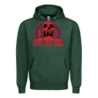 Sports Green crumbling castle   king gizzard and the lizard wizard Zipper Hoodie - linhVisuals