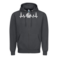 Smoke tractor Zipper Hoodie - linhVisuals