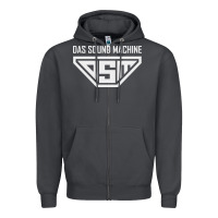 Smoke das sound machine Zipper Hoodie - linhVisuals