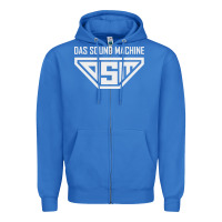 True Royal das sound machine Zipper Hoodie - linhVisuals