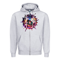 Heather Grey kimetsu no yaibathe hinokami chronicles Zipper Hoodie - linhVisuals