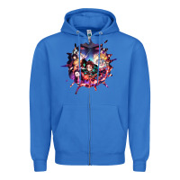 True Royal kimetsu no yaibathe hinokami chronicles Zipper Hoodie - linhVisuals