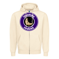 Sandshell suitable-insomnia-cookies-worn Zipper Hoodie - linhVisuals
