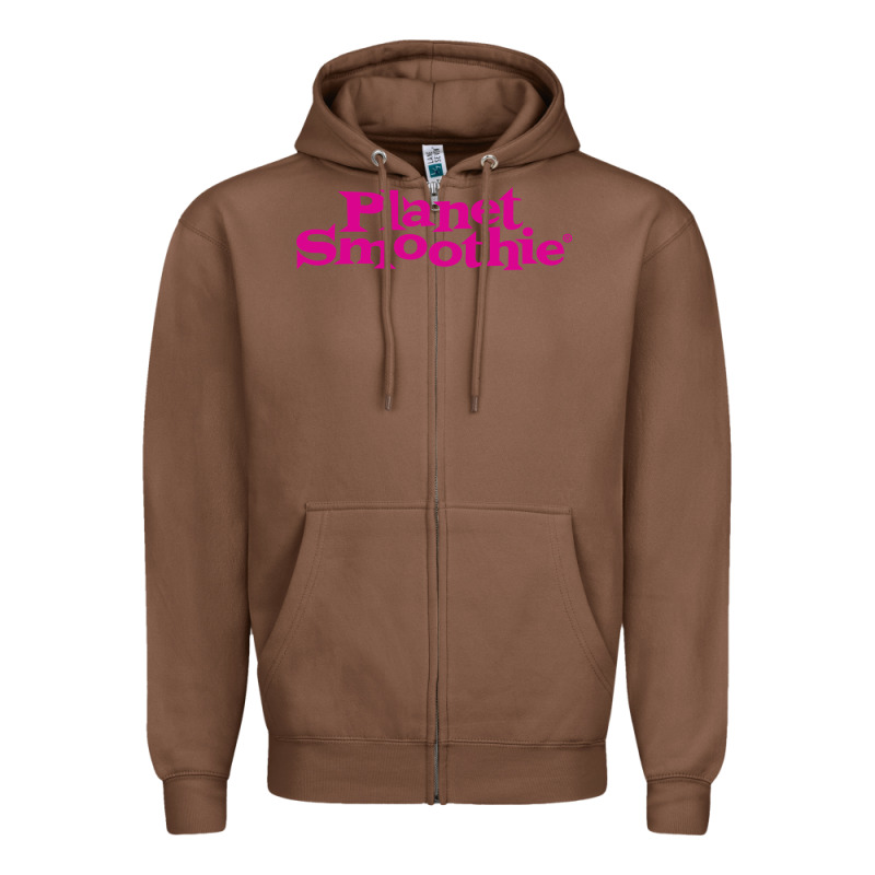 Suitable-planet-smoothie-worn Zipper Hoodie by linhVisuals | Teevron