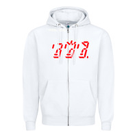 White the police   ghost in the machine Zipper Hoodie - linhVisuals