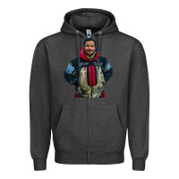 Charcoal Heather nimsdai purja Zipper Hoodie - linhVisuals