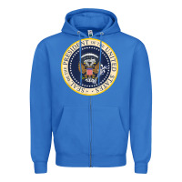 True Royal fake presidential seal Zipper Hoodie - linhVisuals