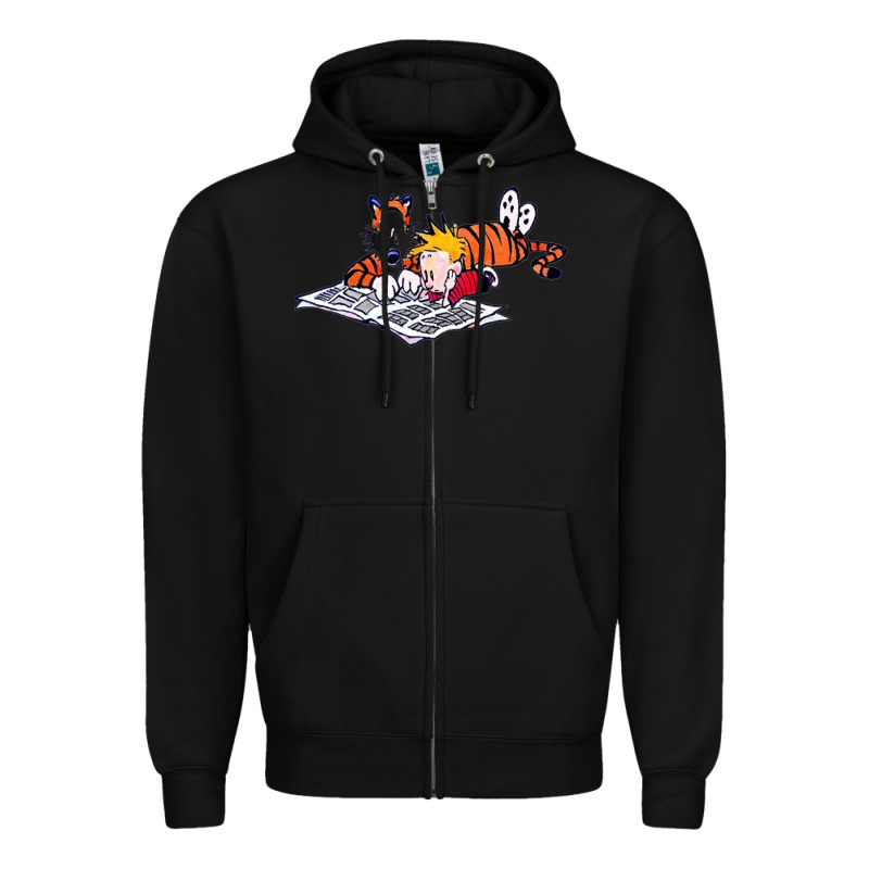 Calvin Zipper Hoodie by linhVisuals | Teevron