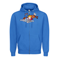 True Royal calvin Zipper Hoodie - linhVisuals