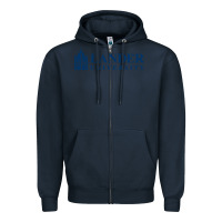 Navy Lander University Zipper Hoodie - linhVisuals