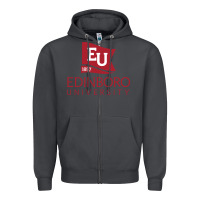 Smoke Edinboro University Zipper Hoodie - linhVisuals