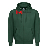 Sports Green Maryville University Zipper Hoodie - linhVisuals