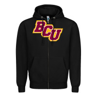 Black bethune cookman Zipper Hoodie - linhVisuals