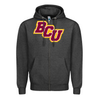 Charcoal Heather bethune cookman Zipper Hoodie - linhVisuals